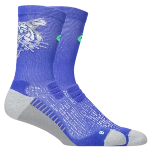 calcetines running performance crew azul